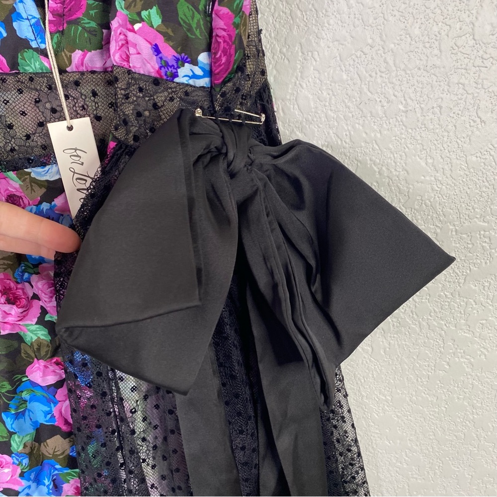 For Love & Lemons Midnight Rose Marley Maxi Dress - Picture 8 of 10